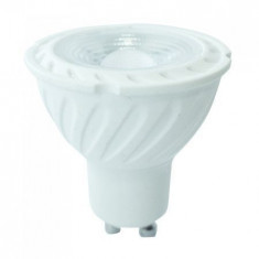 Bec spot LED GU10 6.5W 6400K alb rece, cip Samsung