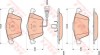 Set placute frana,frana disc AUDI TT (8J3) (2006 - 2014) TRW GDB1809