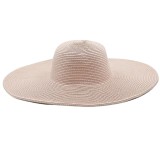Palarie din rafie roz