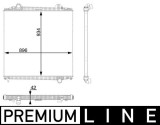 MAHLE CR 103 000P Radiator, racire motor