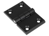 Balama neagră din aluminiu și zinc 76mm x 50mm