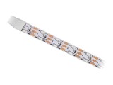Bandă LED RGB Programabilă 5V 120 LED/m PCB Albă