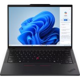 Laptop Lenovo ThinkPad T14 Gen 5, 14", WUXGA IPS, Intel Core Ultra 7 155U, 64GB DDR5, 1TB SSD, Intel Graphics, Win 11 Pro, Black