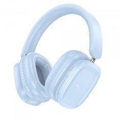 Handsfree Bluetooth HOCO W51 Delightful, A2DP, Albastru