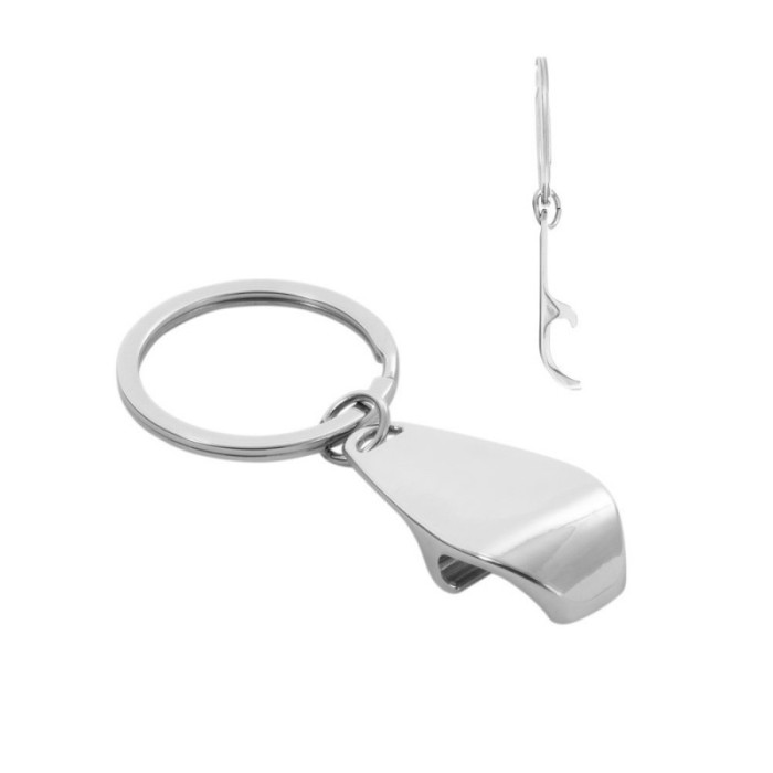 Breloc metalic cu desfacator de sticle