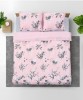 Lenjerie Dubla BBC 4 piese, 132TC - Rose, Heinner