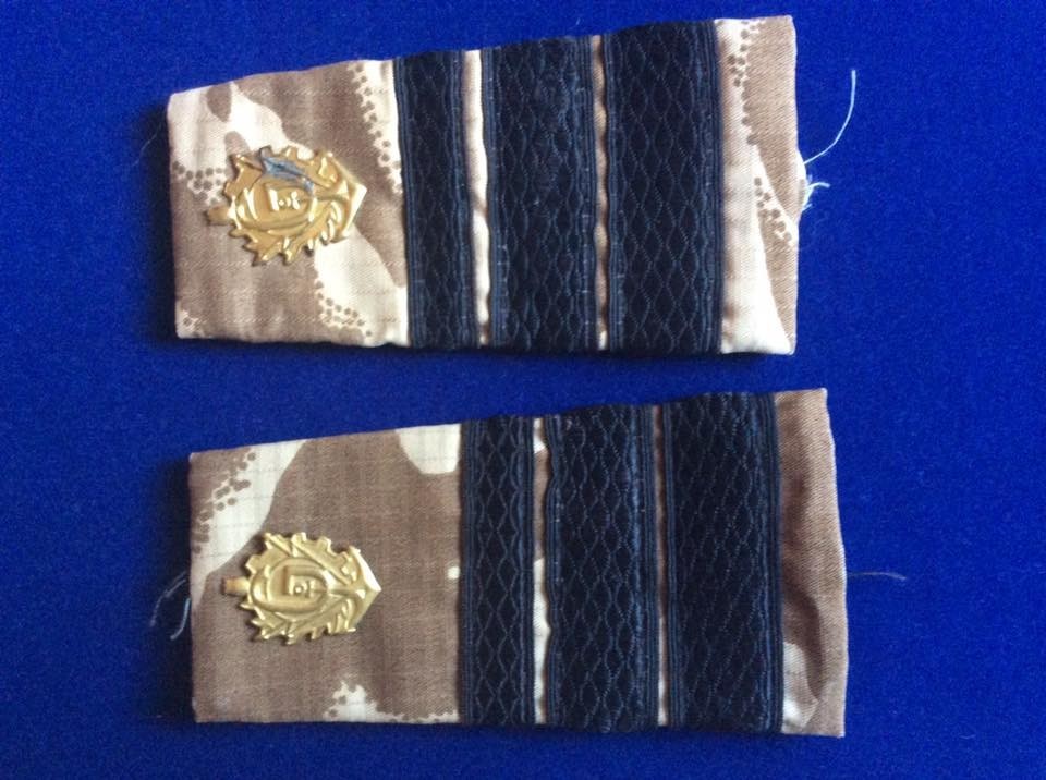 Efecte militare -Romania- Epoleți - Grade militare - Plutonier major ...