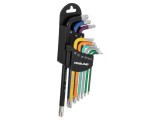 Set chei Torx lungi PROLINE 9 piese TX10-TX50 oțel S2 cromate