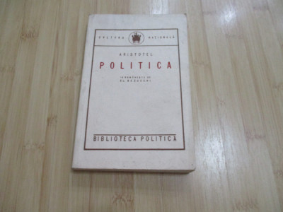 ARISTOTEL--POLITICA - 2008 foto