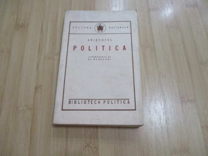 ARISTOTEL--POLITICA - 2008