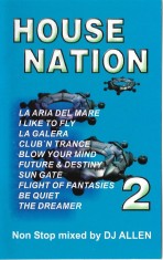 Casetă audio DJ Allen &amp;lrm;&amp;ndash; House Nation 2, originală foto