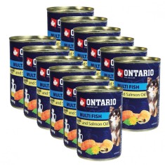 Conserva ONTARIO Pe?te ?i ulei de somon ? 12 x 400g foto