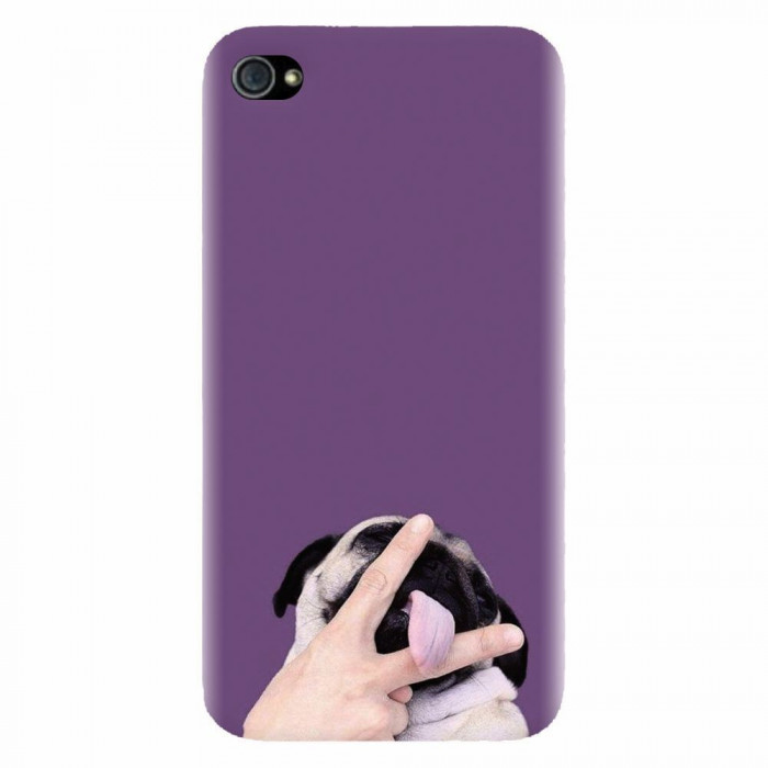 Husa silicon pentru Apple Iphone 4 / 4S, Cute Dog 2