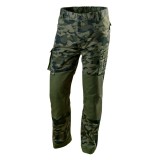 Pantaloni de lucru camuflaj NEO Tools CAMO, marimea XL