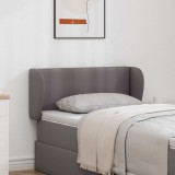 vidaXL Ureche pentru Tăblie Gri Scurt 40 x 23 x 6 cm PVC 346548