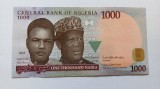 Bancnota Nigeria 1000 Naira 2022, Serie Imagine, Numismatica Africa
