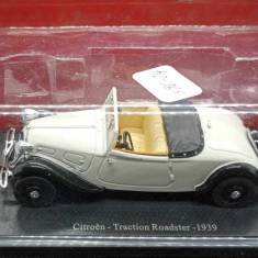 Macheta Citroen Traction Roadster - Universal Hobbies/Altaya 1/43