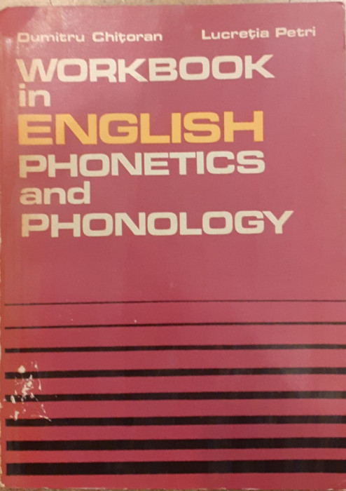 Workbook in english phonetics and phonology