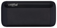 SSD Extern Crucial X8 1TB USB 3.1 M.2 2280 Black foto