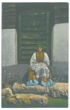 2747 - RIMETEA, Alba, Ethnic woman, Romania - old postcard, CENSOR - used - 1917, Circulata, Printata