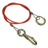 Cablu siguranta remorca auto Carpoint 98kg 1000N 110 cm , 1 buc. AutoDrive ProParts