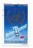 Romania - Centenarul Organizatiei Meteorologice Internationale si al Organizatiei Meteorlogice Mondiale, 1973 - obliterata