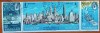 SHARJAH-1964-&#039;&#039;Expo. N. YORK&#039;&#039;-Triptic-STAMPIL.-VEZI SCAN, Nestampilat