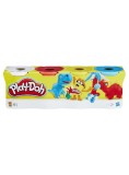 Play-doh Classic Color Tubs (pack Of 4) (b6510)