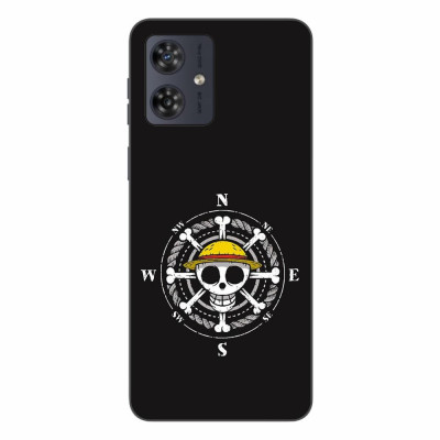 Husa compatibila cu Motorola Moto G54 Silicon Gel Tpu Model One Piece Logo foto