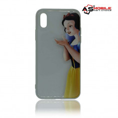 Husa iPhone X ? Transparent Kids Cartoon (Snow White) foto