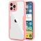 Husa max defence pentru samsung galaxy a02s/ a03s, bumper roz, fata dubla transparenta, protectie antisoc full 360 ( fata, spate, margini ), flippy
