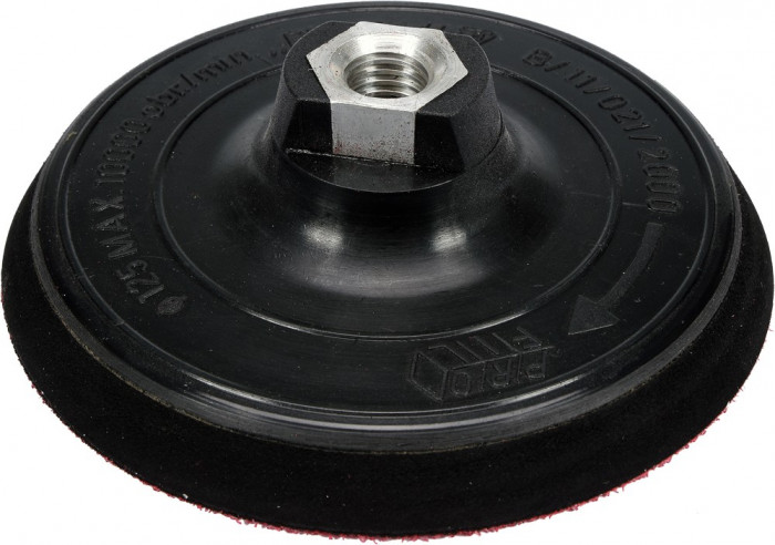 Suport disc abraziv pentru polizor unghiular 125 mm Velcro VOREL