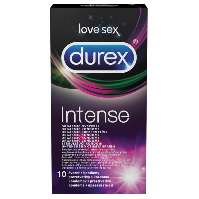 Prezervative Durex Intense Orgasmic 10 bucati foto