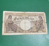 Bancnota 2000 lei 18 noiembrie 1941