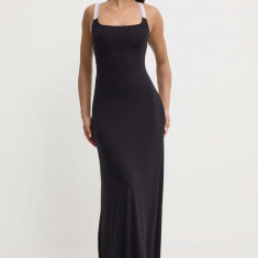 Emporio Armani Underwear camasa de noapte femei, culoarea negru, 164845 4R226