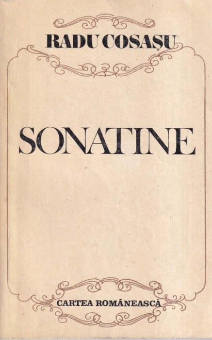 Radu Cosasu - Sonatine