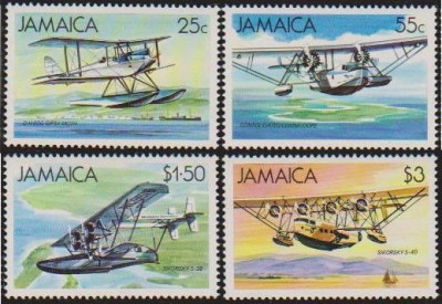 JAMAICA - 1984 - HIDROAVIOANE foto
