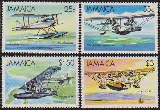 JAMAICA - 1984 - HIDROAVIOANE