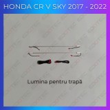 Lumini ambientale pentru trapa Honda CR-V 2017-2021, control din telefon