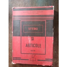 Societatea de Stiinte Filologice Filiala Baia Mare - Studii si articole vol. III