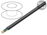 Cablu Electric Negru H07RN-F 5G1mm2 450V/750V