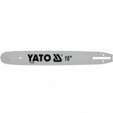 Lama drujba, Yato YT-84935, lungime 400 mm, pentru drujba cu lant cu pasul de 3/8&quot;, grosime 1.3 mm, 56 dinti