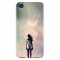 Husa silicon pentru Apple Iphone 4 / 4S, Alone Woman Cgi Hd K