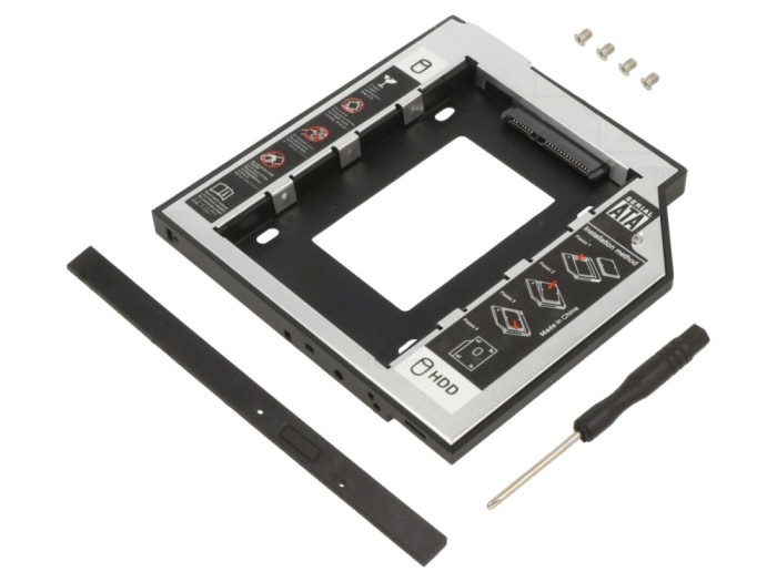 Carcasă metalică HDD 2,5" pentru SSD