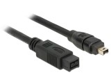 CABLU FIREWIRE 9 PIN TATA &gt; 4 PIN TATA, 1M 82588 DELOCK