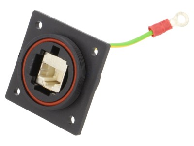 Conector Ethernet Cat 5e IP68 foto