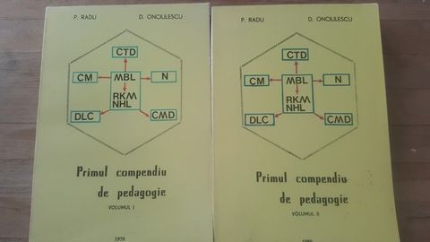 Primul compendiu de pedagogie 1, 2- P. Radu, D. Onciulescu