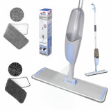 Mop plat cu pulverizator MOP pentru curățarea podelei - YORK - BACTERIA STOP - CLEAN HOUSE