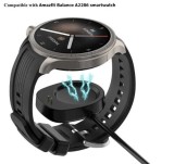 Cablu incarcare / docking station pentru Amazfit Balance A2286, Incarcatoare smartwatch, Aftermarket
