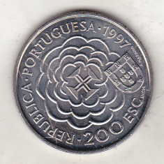 bnk mnd Portugalia 200 escudos 1997 unc , Brother Bento de Góis